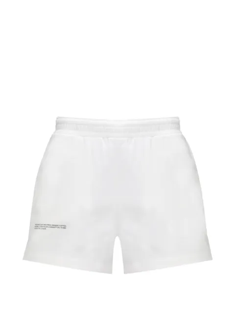 Pangaia elasticated-waist cotton shorts