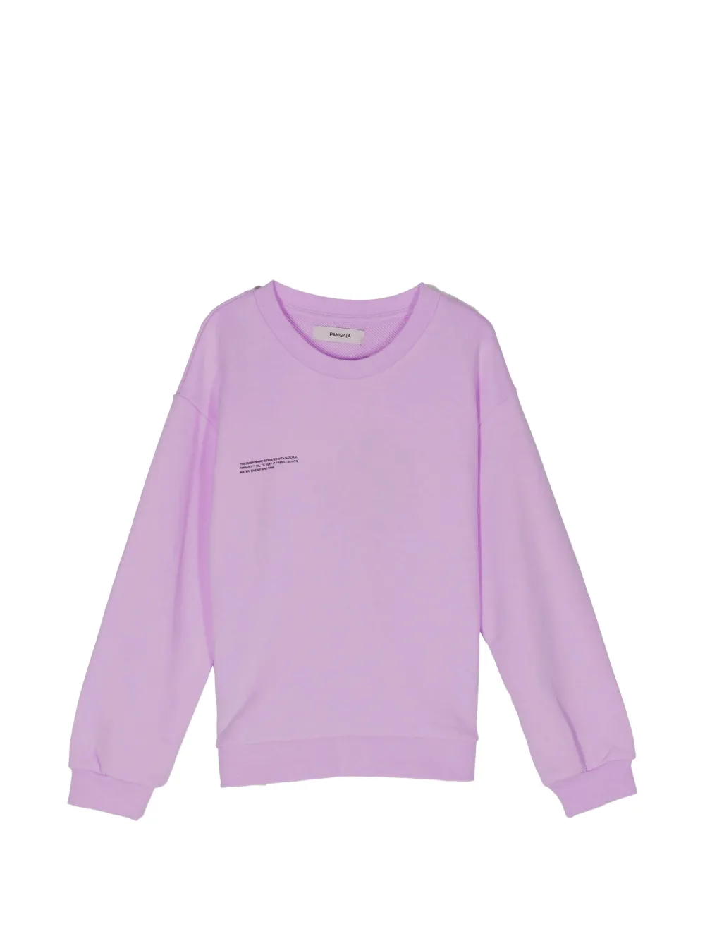 Pangaia Kids dropped-shoulder sweatshirt - Viola