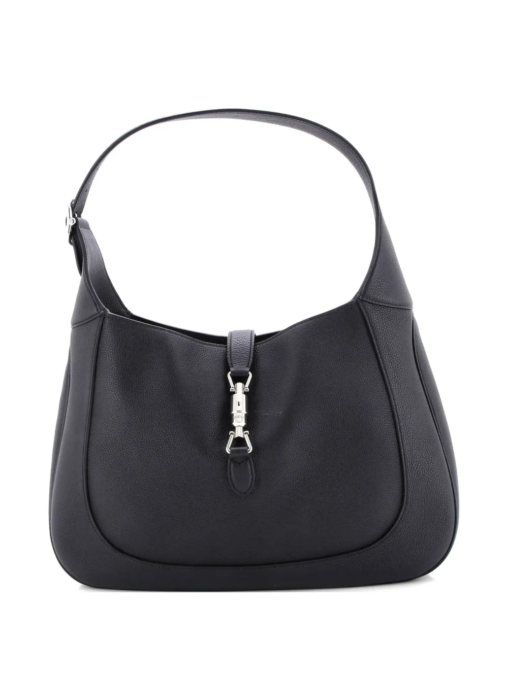 Gucci Pre-Owned Borsa passepartout Jackie 1961 grande in pelle - Nero