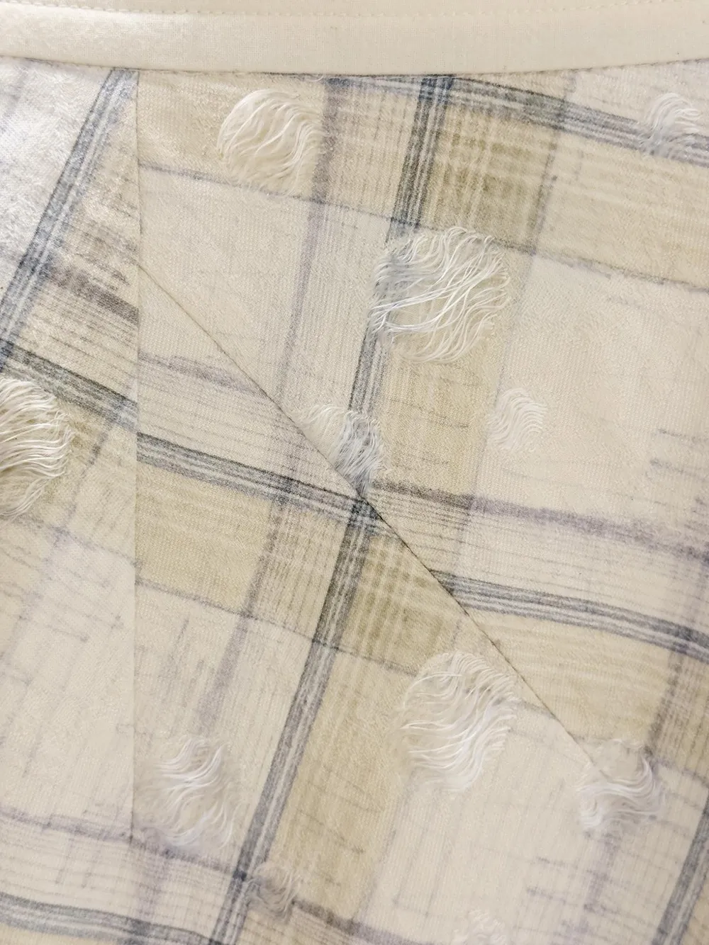Vivienne Westwood Geruite rok Beige