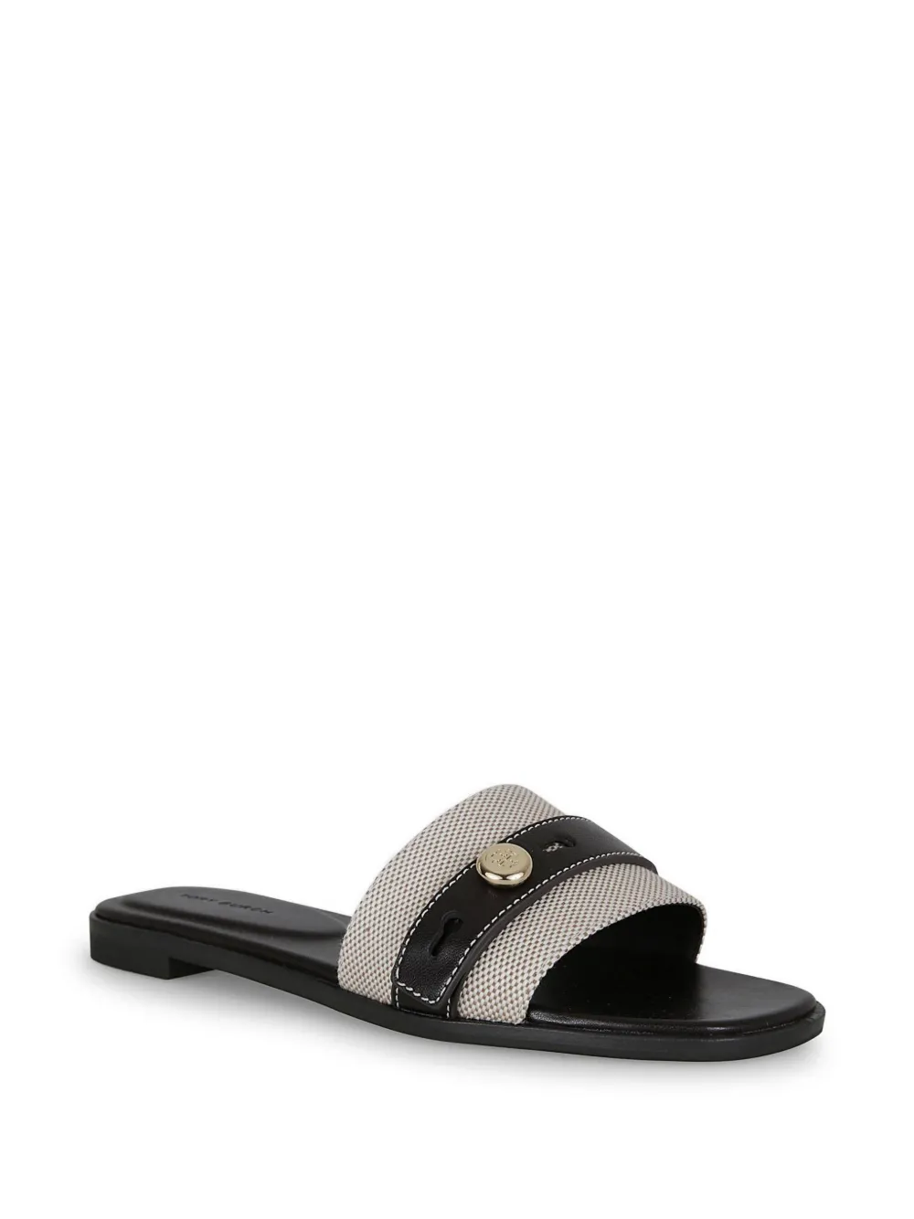 Tory Burch Romy button-detail sandals Beige