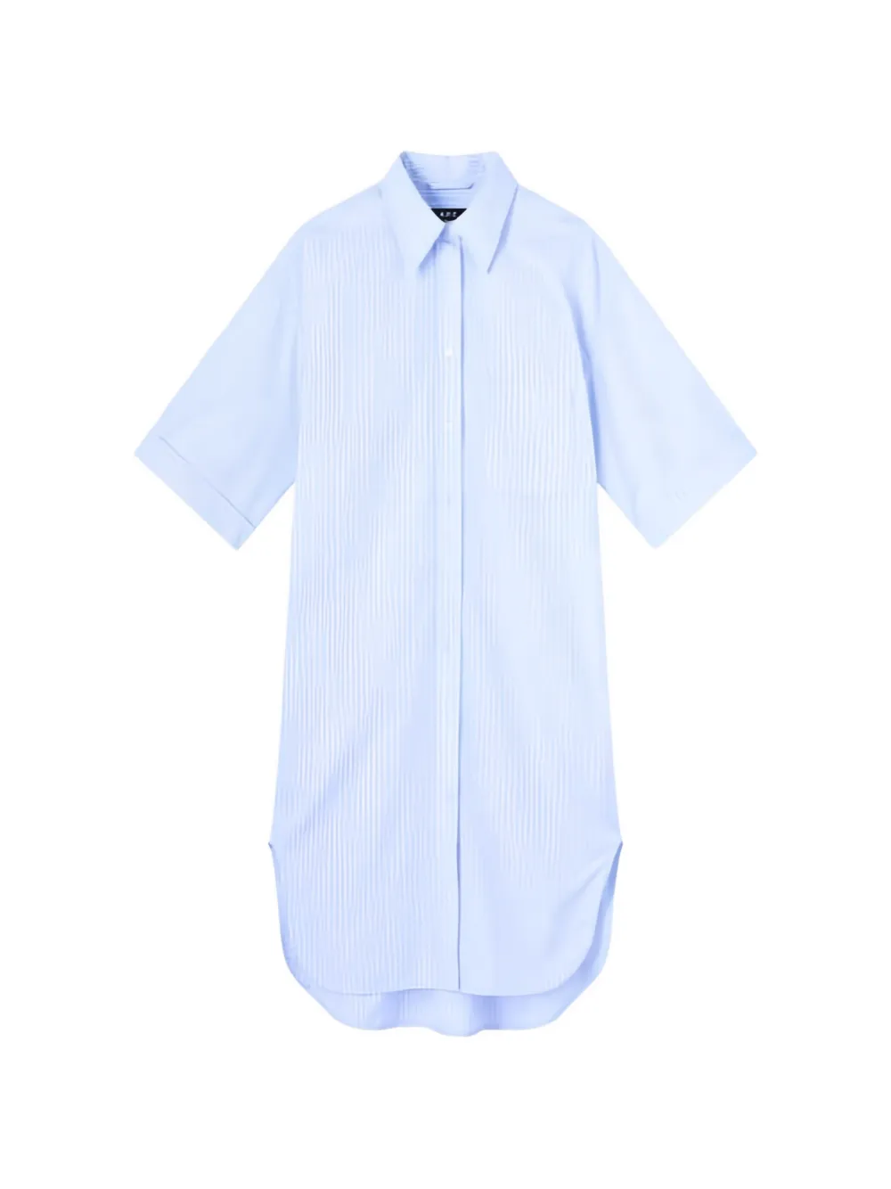 A.P.C. Chiara striped shirt dress - Blu