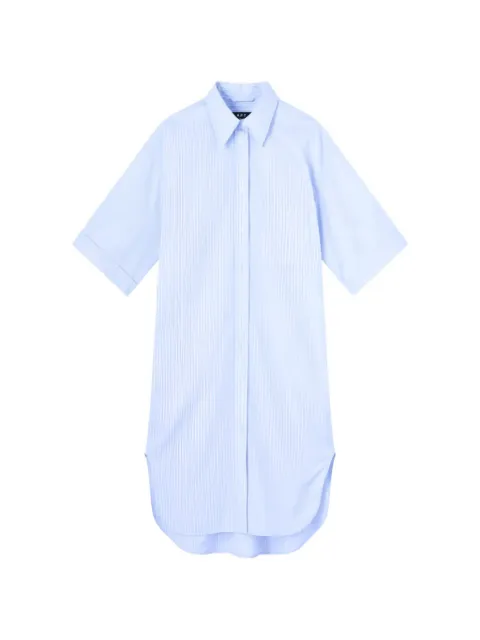 A.P.C. Chiara striped shirt dress