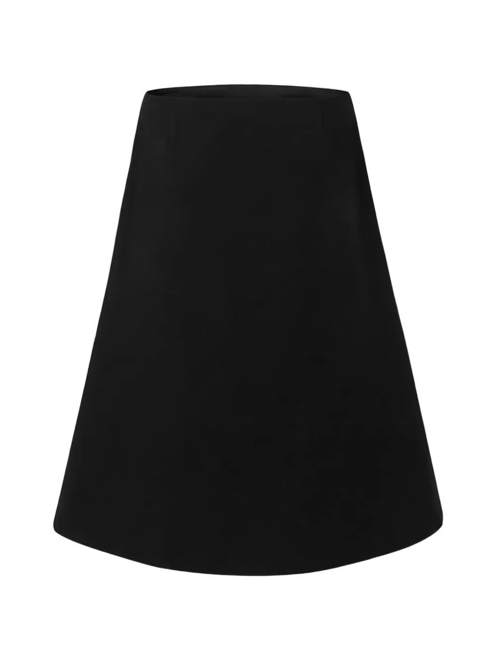 Jil Sander Technical A-line skirt - Nero