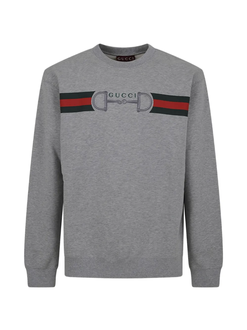 Gucci printed cotton sweatshirt - Grau