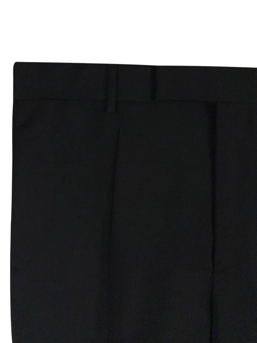 Jil Sander Cropped plooibroek Zwart