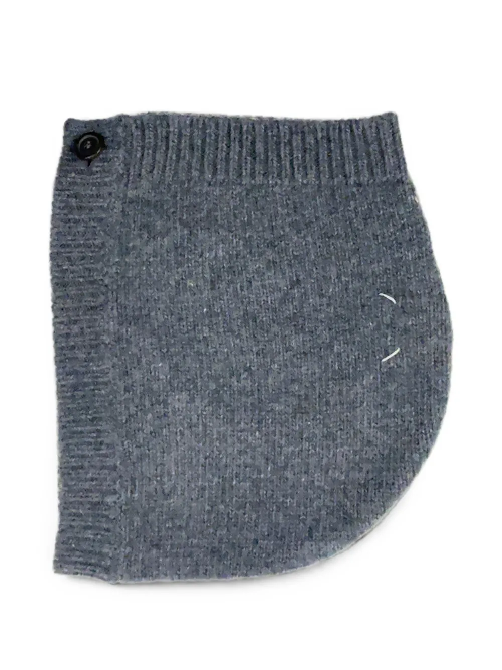 Maison Margiela Four Stitches muts met knoopsluiting Grijs