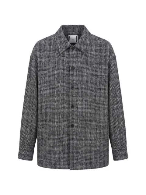 Wooyoungmi checked pattern shirt
