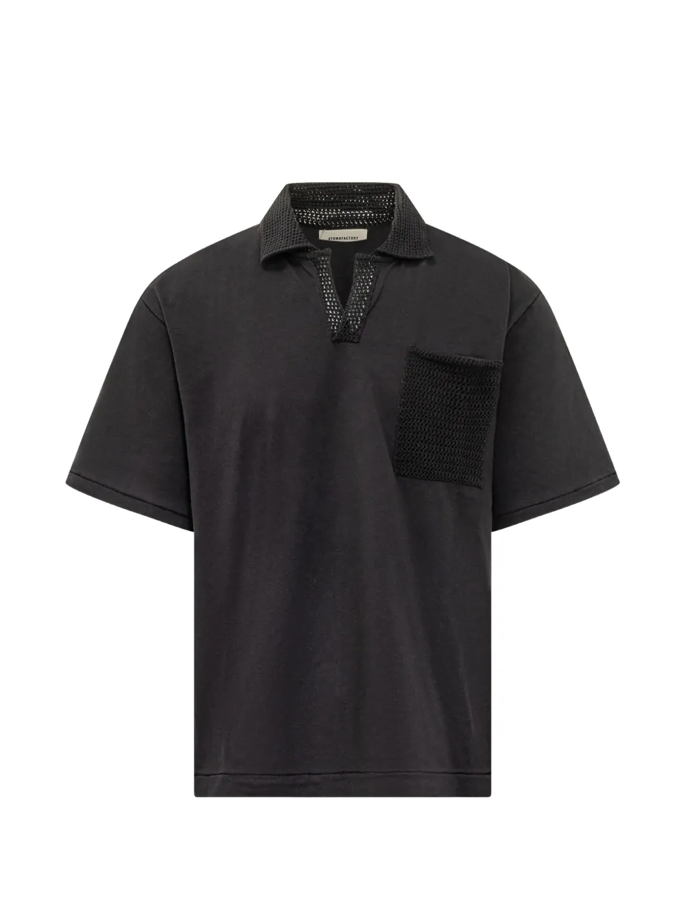 atomo factory crochet-trim jersey T-shirt