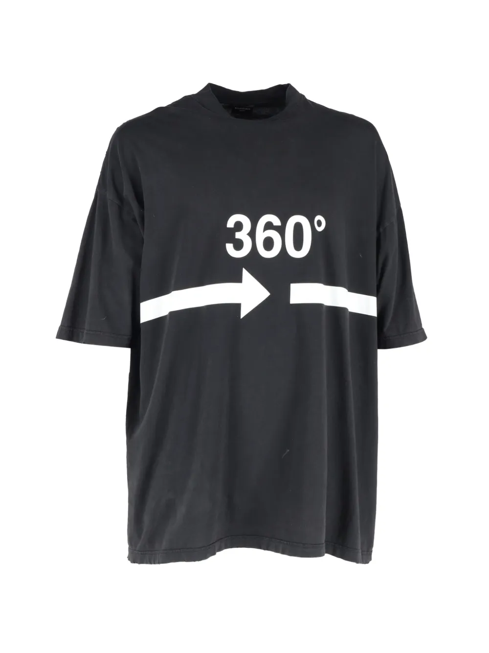 Balenciaga Pre-Owned 360 oversized T-shirt - Nero