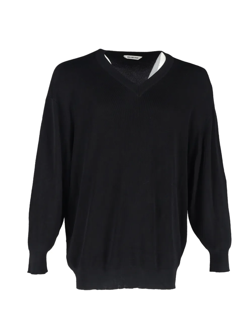 Balenciaga Pre-Owned V-neck sweater - Nero