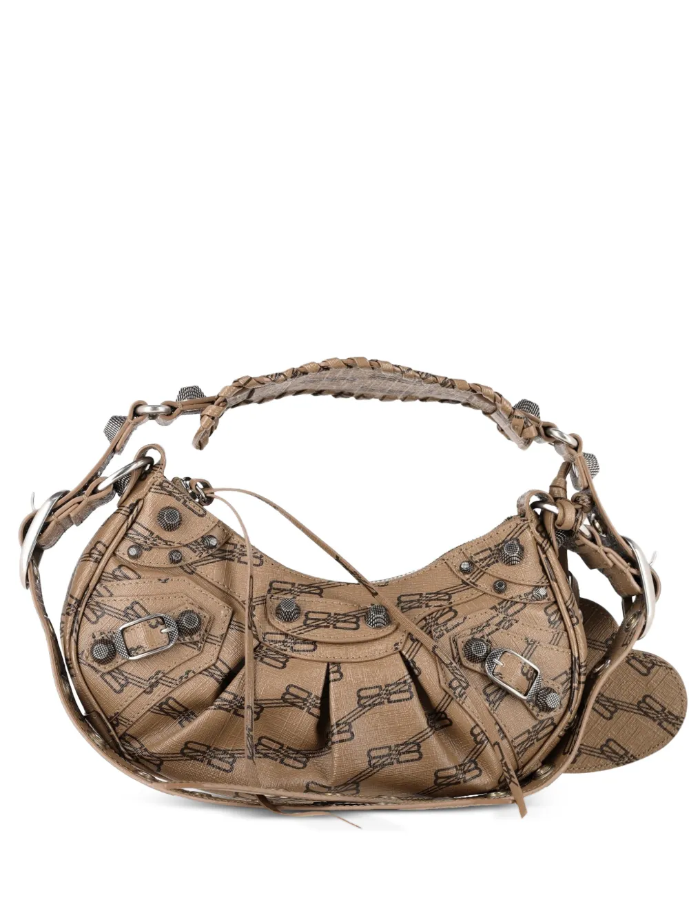 Balenciaga Pre-Owned mini Le Cagole monogram tote bag - Toni neutri