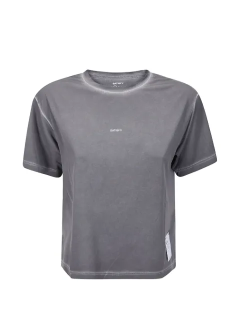 Satisfy AuraLite logo-print t-shirt