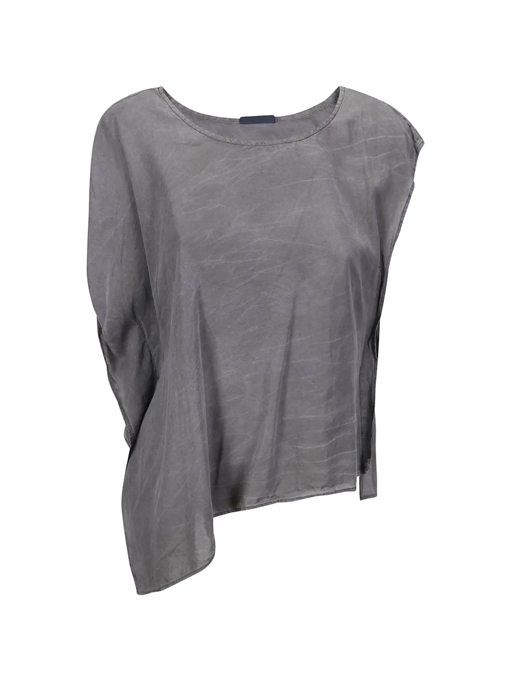 Limi Feu asymmetric sleeveless blouse - Grigio