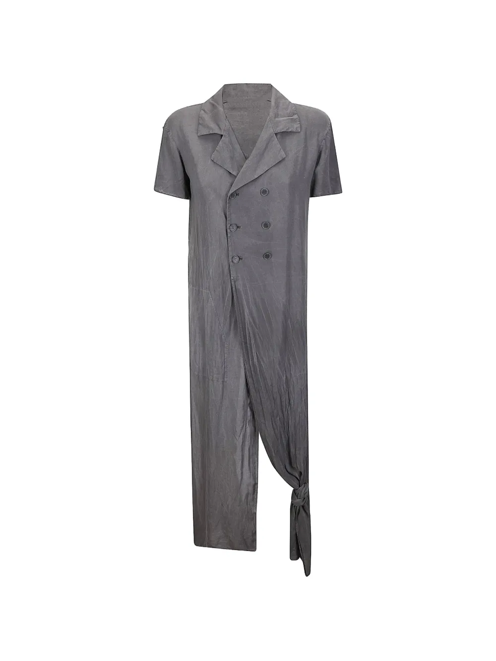 Limi Feu long double-breasted blazer - Grigio