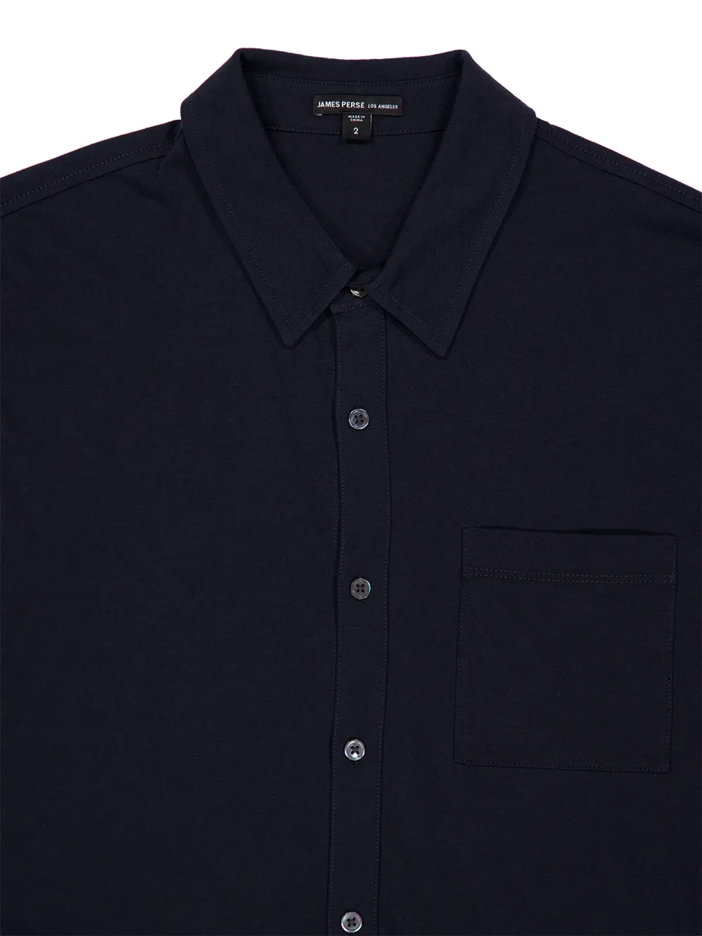 James Perse Overhemd met lange mouwen Blauw