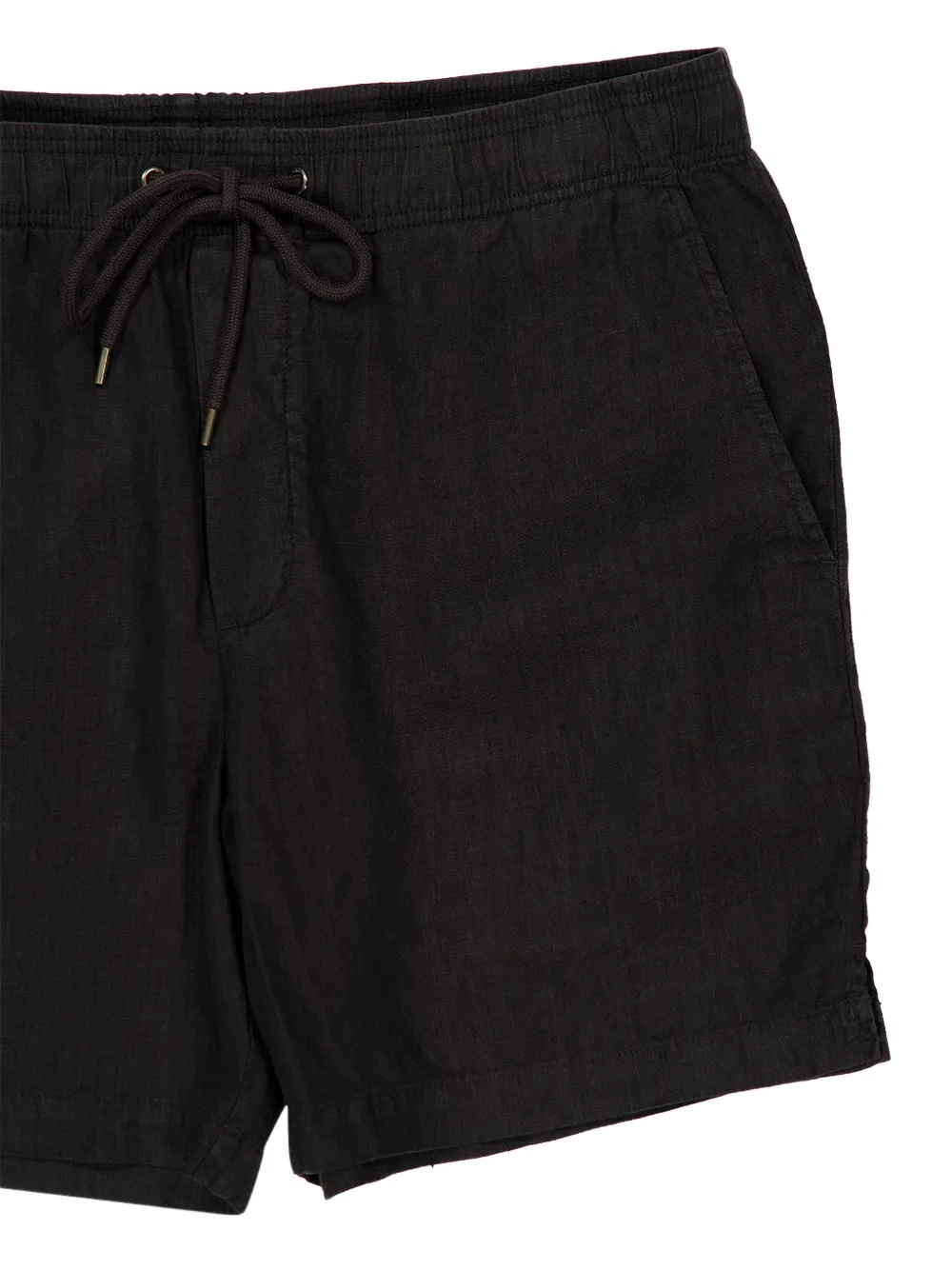 James Perse Linnen shorts Zwart