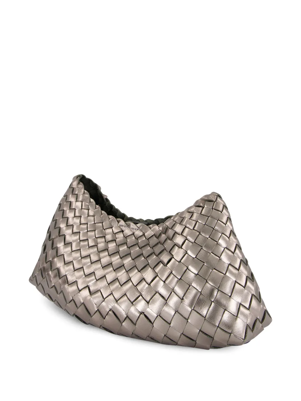DRAGON DIFFUSION Comporta leren clutch Zilver