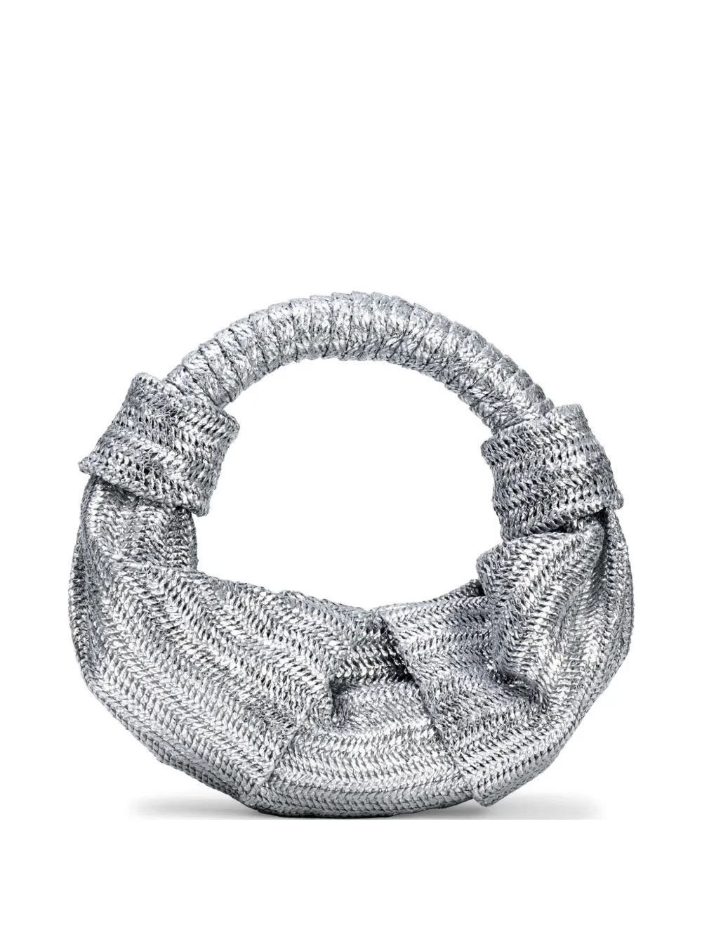 Simon Miller Borsa Lopsy mini spigata - Argento