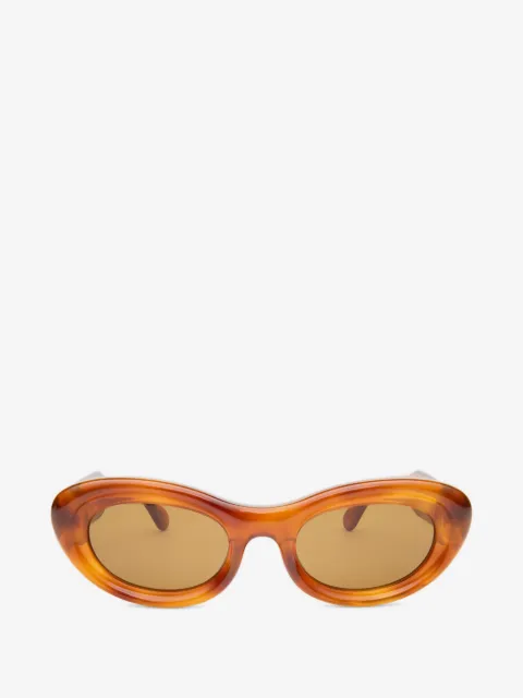 Simon Miller x Delarge Mirage oval-frame sunglasses