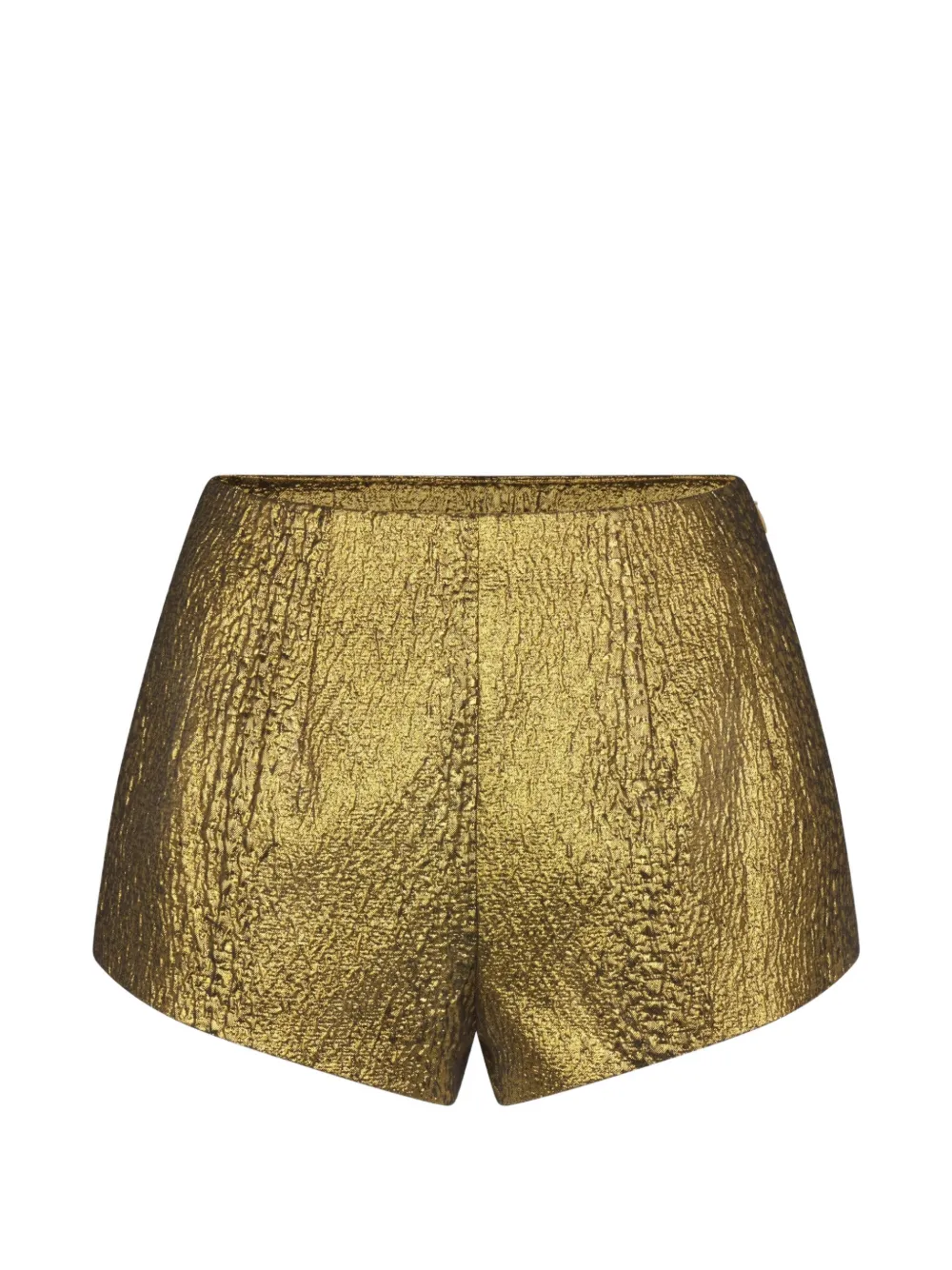 Simon Miller Fleur metallic shorts - Oro