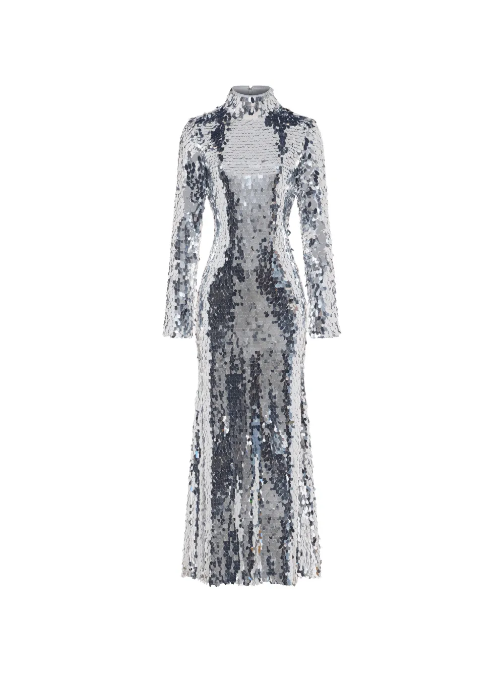 Simon Miller Sculpty sequin-embellished maxi dress - Argento