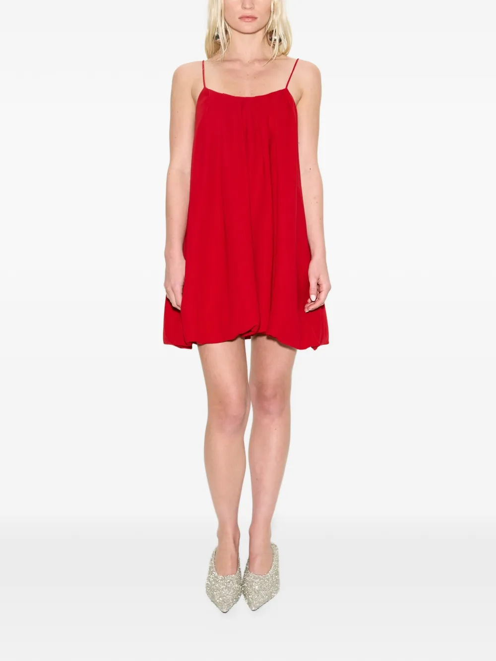 Simon Miller Cleo mouwloze mini-jurk Rood