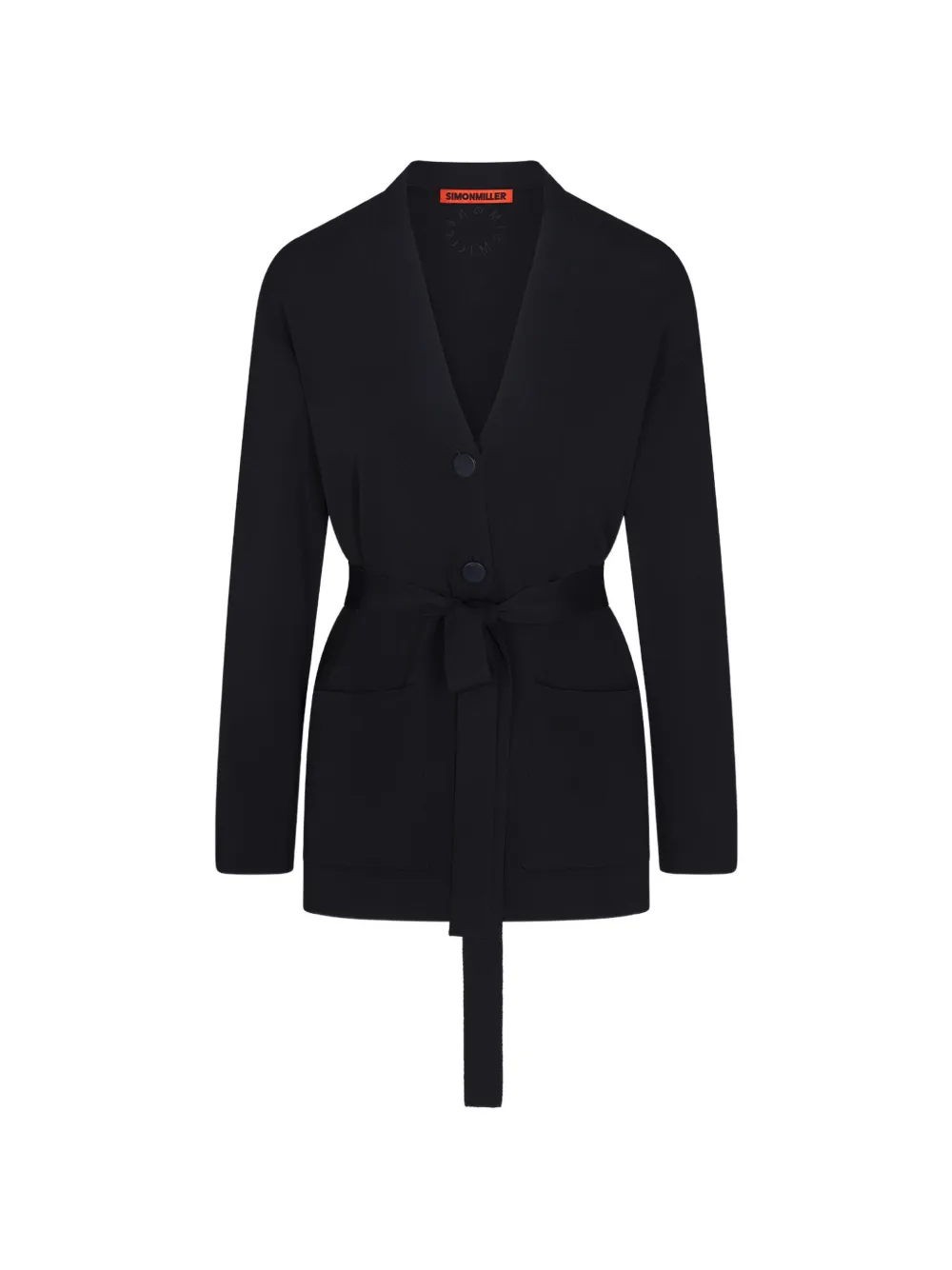 Simon Miller Max belted cardigan - Black