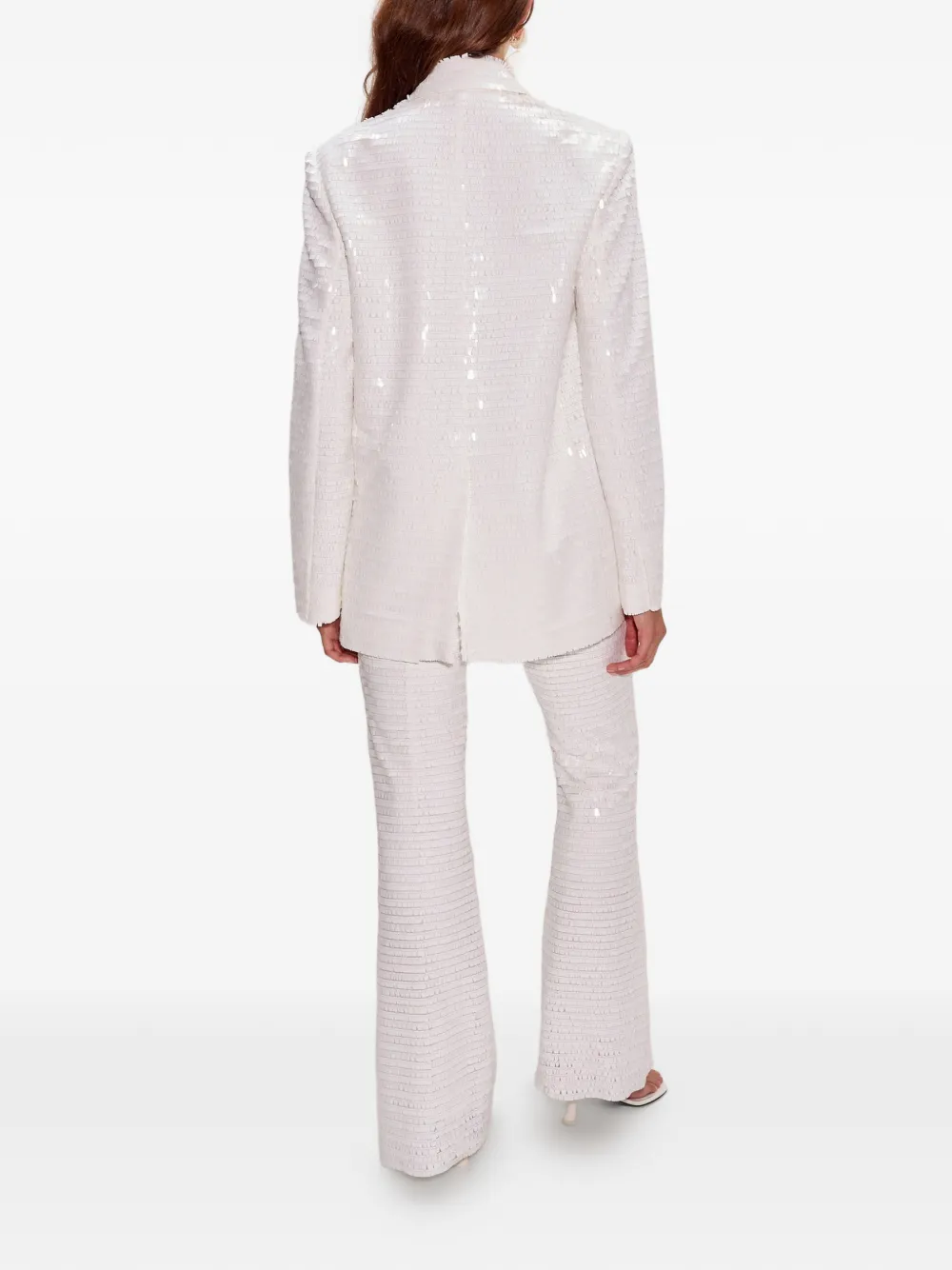 Simon Miller Lennox blazer met pailletten Wit