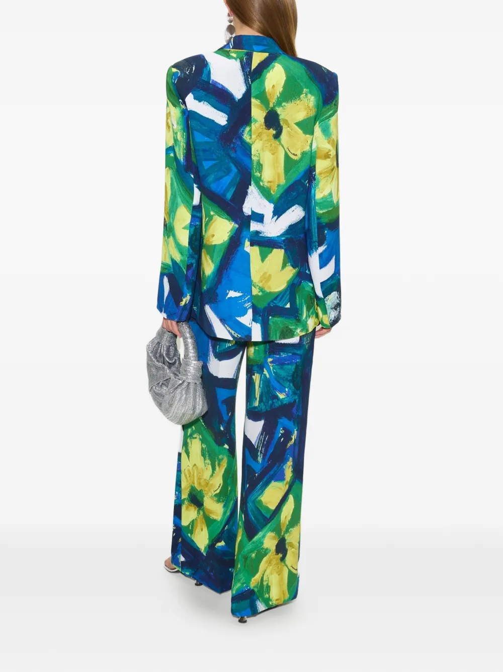 Simon Miller Bloo broek met abstracte bloemen-print Groen