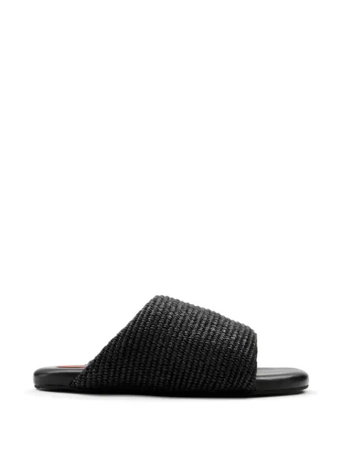 Simon Miller Bubble raffia slides