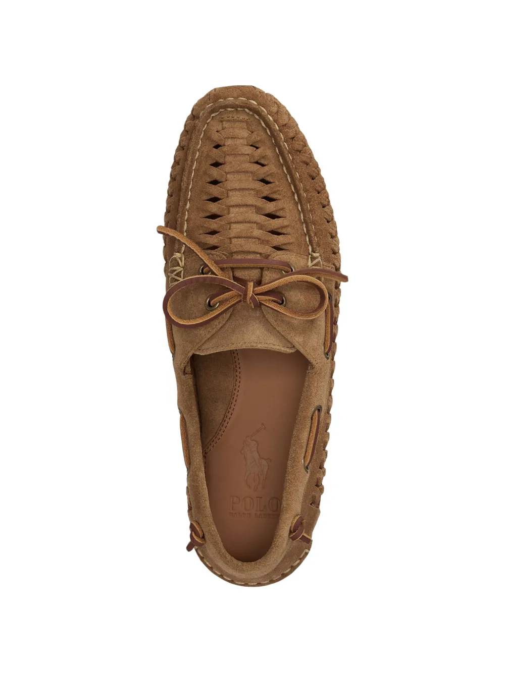 Polo Ralph Lauren woven leather loafers Bruin