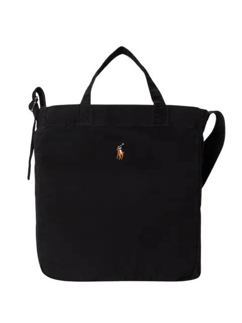 Polo Ralph Lauren Pony-detail canvas tote bag