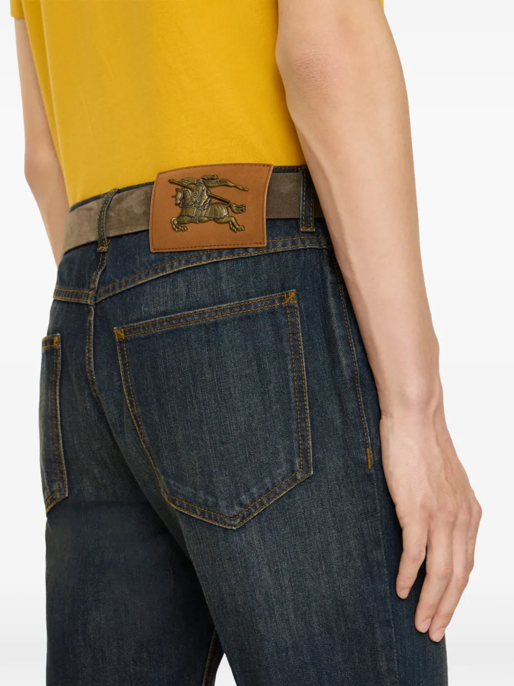 Burberry Slim-fit jeans Blauw