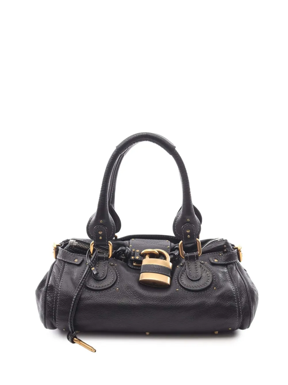 Chloé Pre-Owned 2010-2026 Leather Paddington handbag - Nero