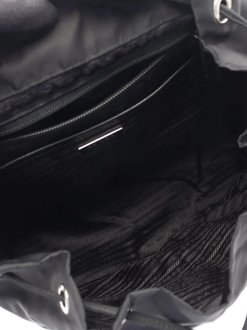 PRADA Pre-owned 2013-2026 Tessuto Backpack In Black