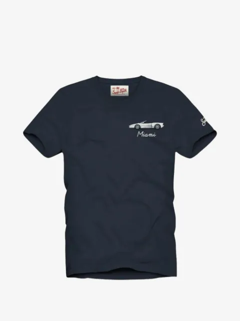 MC2 Saint Barth Portofino bilbroderad t-shirt