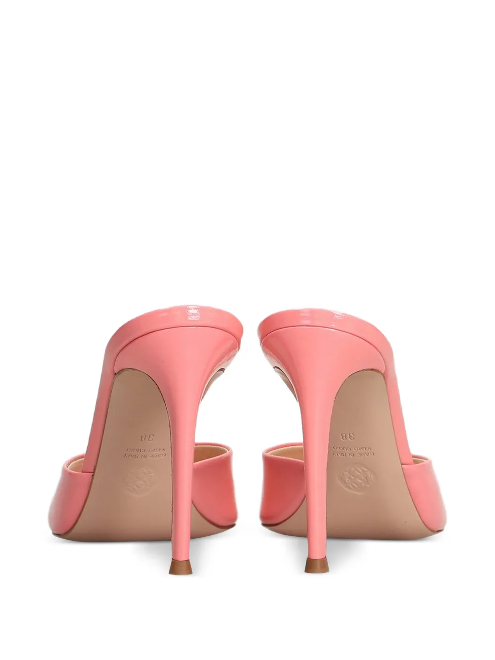 Roberto Festa Ramas peep-toe mules Roze