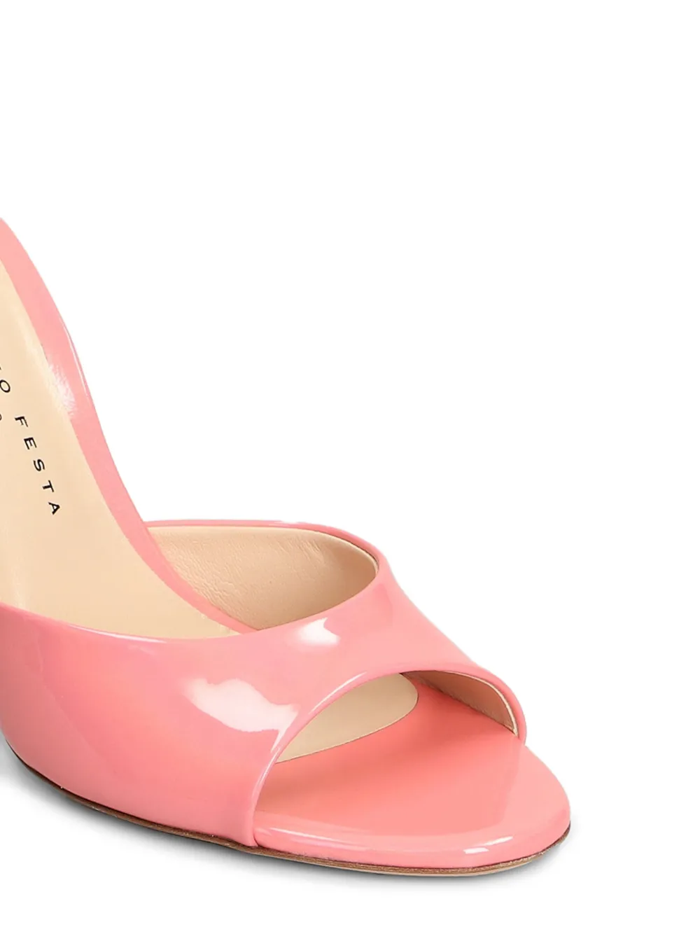 Roberto Festa Ramas peep-toe mules Roze
