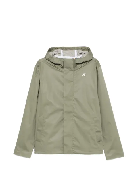K-Way Jacko hooded logo-patch jacket