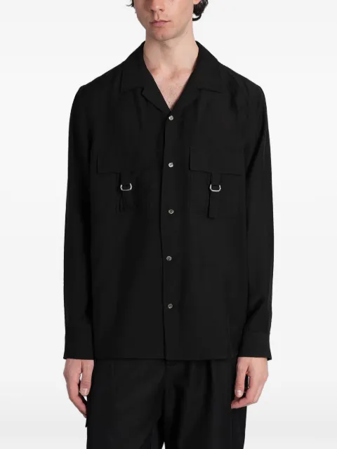 Attachment d-ring flap-pocket shirt