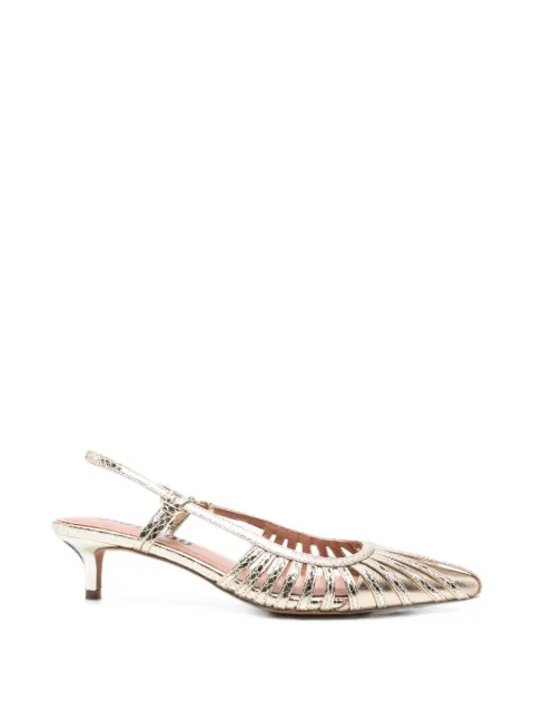 Bibi Lou Zin snakeskin-effect pumps