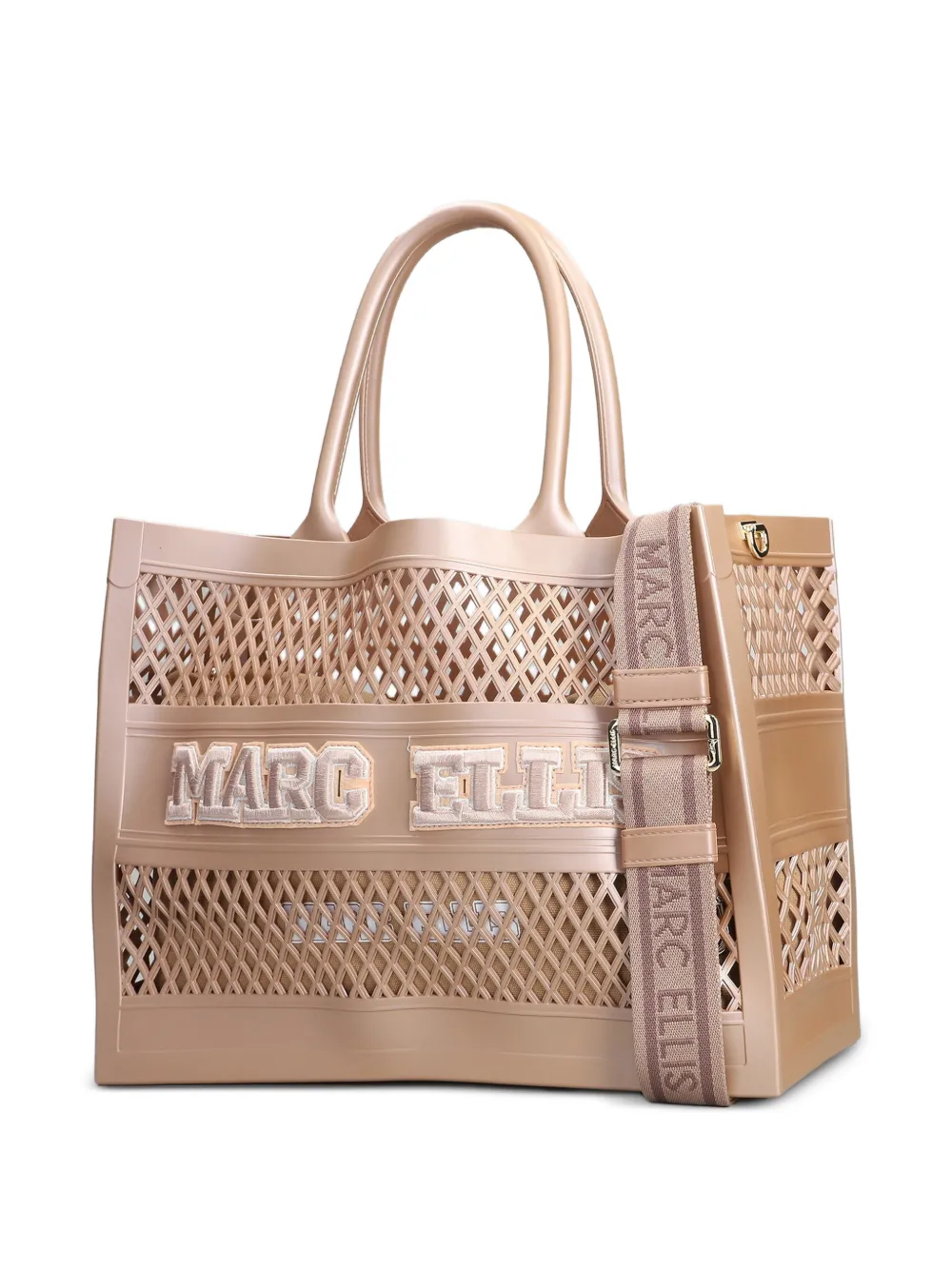 Marc Ellis Medium Flat Sponge shopper Beige