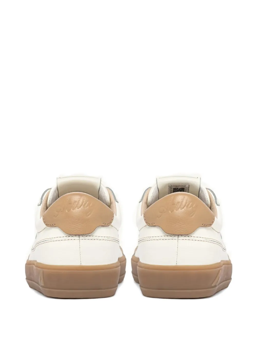 Autry Sneakers met suède vlak Beige