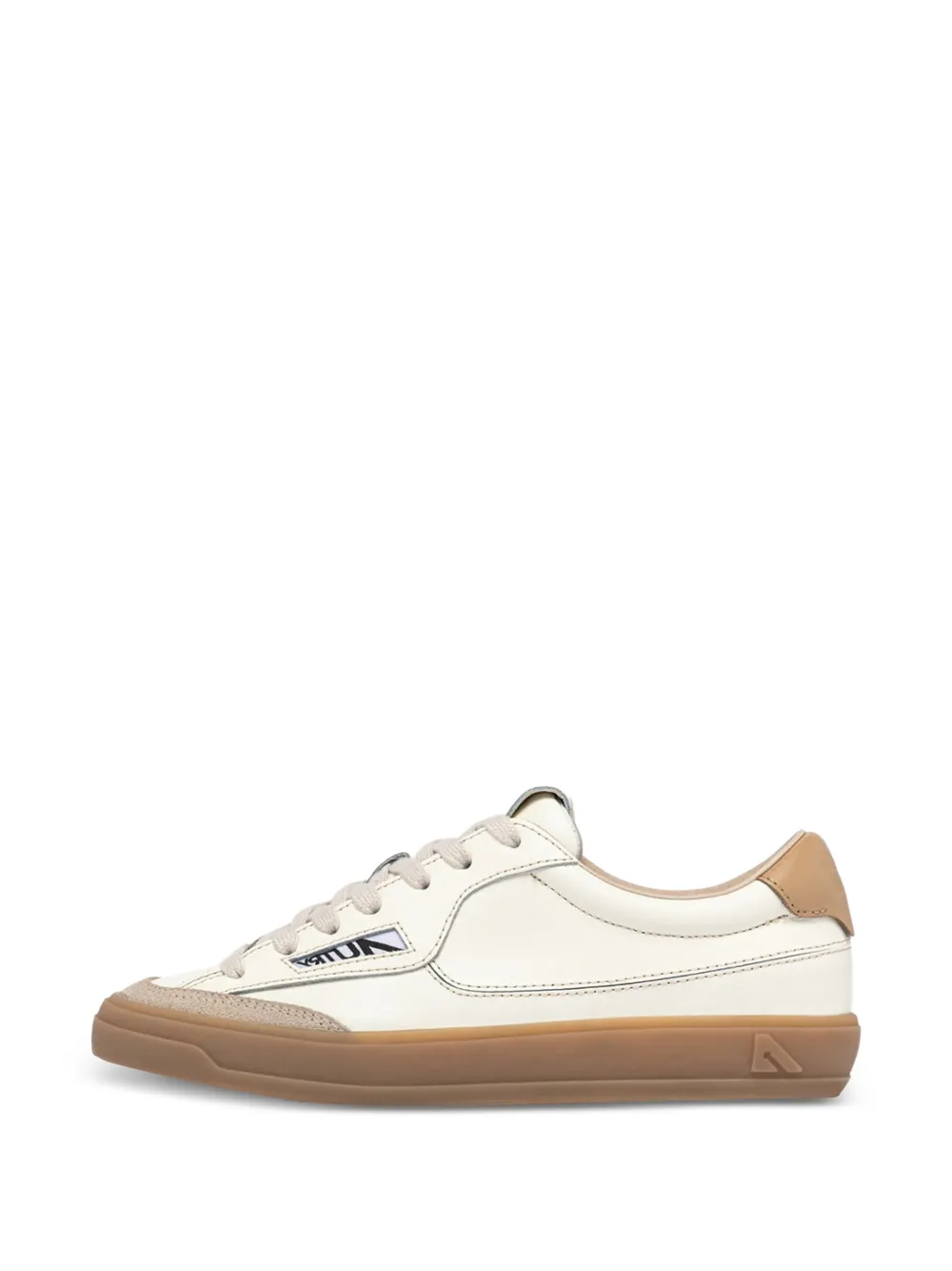 Autry Sneakers met suède vlak Beige