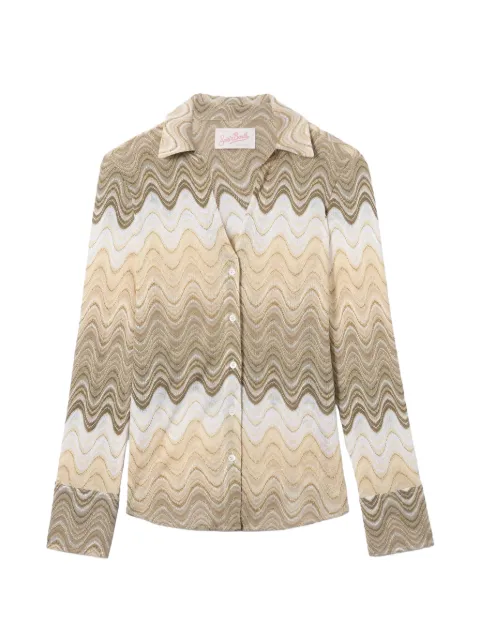 MC2 Saint Barth Joys degradé raschel shirt