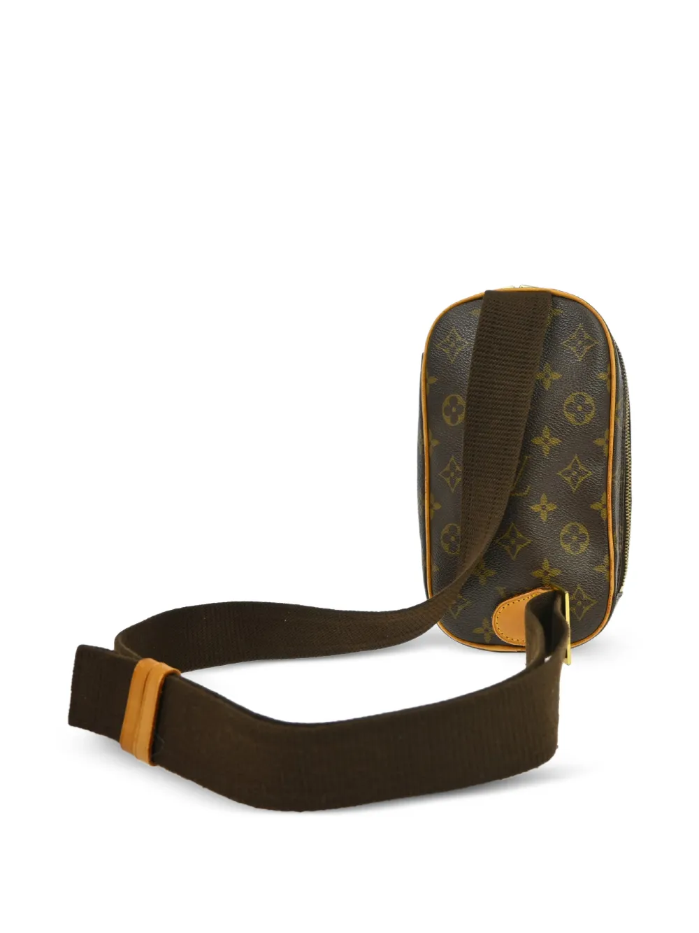 Louis Vuitton Pre-Owned 2001 Monogram Pochette Gange heuptas Bruin