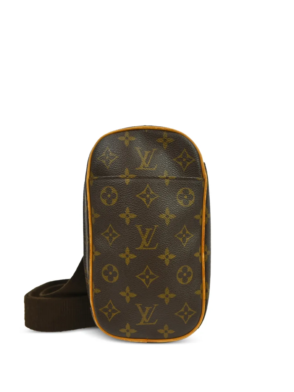 Louis Vuitton Pre-Owned 2001 Monogram Pochette Gange belt bag - Marrone