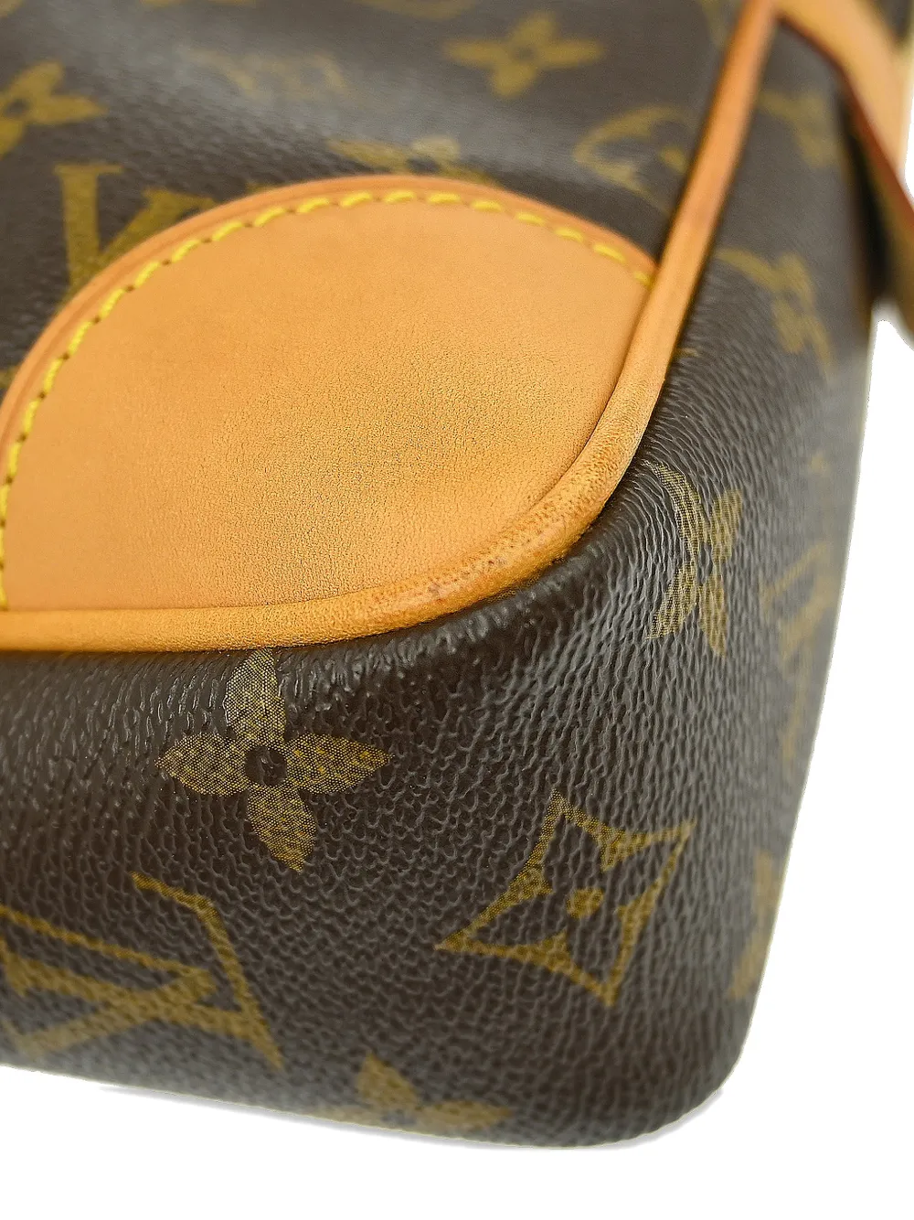 Louis Vuitton Pre-Owned 2010 Porte Documents Voyage handtas Bruin