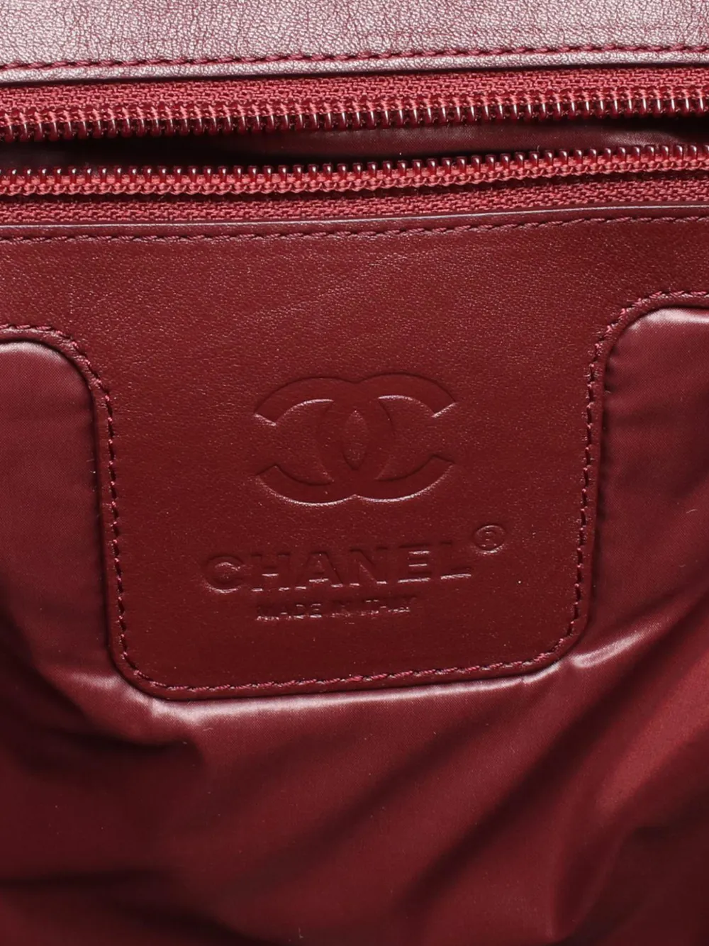 Pre-owned Chanel 2015-2016 Quilted Nylon Coco Cocoon Backpack In Black